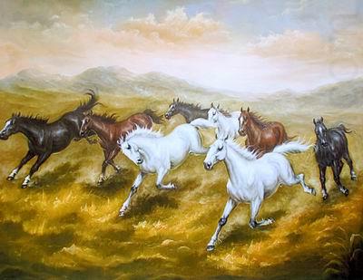 Horses 09, unknow artist